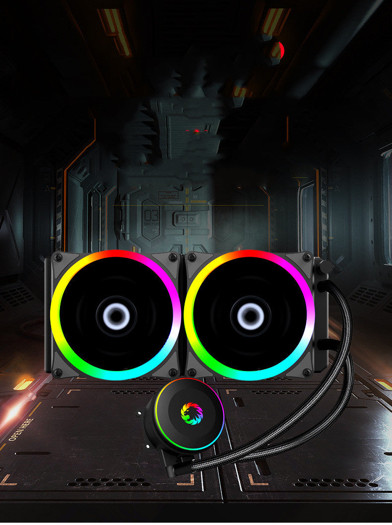 ARGB Fan Iceberg 240 Phantom Cool Version AllInOne Chassis