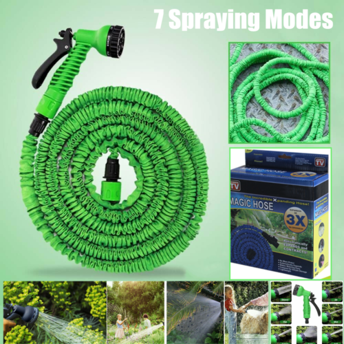 7Function Spray 100FT Water Hose Gun