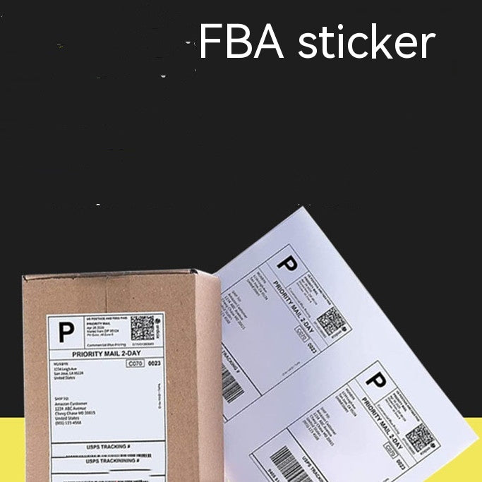 FBA Label FBA Barcode Paper FBA Serial Number Label Amazon Barcode Label